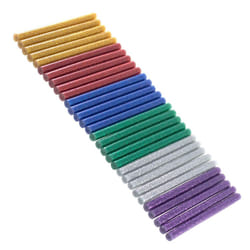 Mini Glitter Hot Glue Gun Sticks Melt Cartridges Art 30 Pieces 7mm Amtech S1875