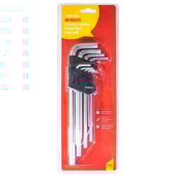 Hex (Allen) Key Set - Extra Long - Metric - 9 Piece