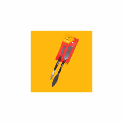 G1855 Leaf and Square Profiling Tool Set, Triangular and Square Blades, Plasterers Trowel, Small Tool, Double-Ended 2-Piece