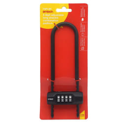 4-Digit Adjustable Long Shackle Combination Padlock (105-160mm) Amtech AM-T1888