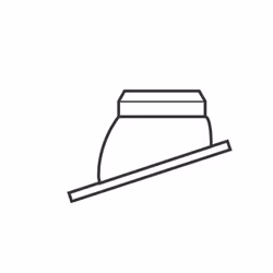 Baxi | Potterton Multifit G 25Â°/50Â° Pitched Roof Tile 5122151 Genuine Part