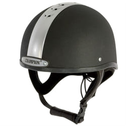 Champion Ventair Deluxe Adults Skull Helmet - Black, 62CM