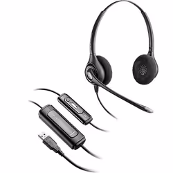 POLY SupraPlus D261N Headset Wired Head-band Office/Call center Black