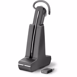 POLY 8240 UC, Wireless, Office/Call center, 100 - 6800 Hz, 21 g, Headset, Black