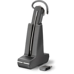 POLY Savi 8240 UC Headset Wired & Wireless Ear-hook Office/Call center USB Type-C Bluetooth Black