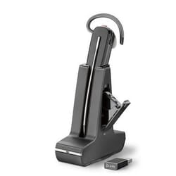 POLY Savi 8245 UC Headset Wireless Ear-hook Office/Call center USB Type-C Bluetooth Black