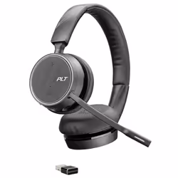 POLY 4220 Office Headset Wireless Head-band Office/Call center Bluetooth Black
