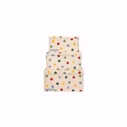 Emma Bridgewater Polka Dot Original Set Of 3 Square Cake Tins
