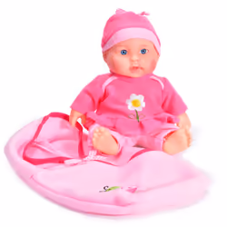 KandyToys Baby Doll Toy with Carry Bag
