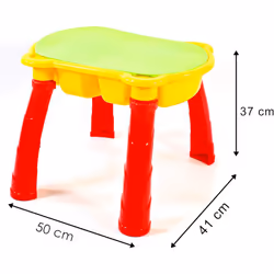 KandyToys Sand and Water Table with Lid and Accessories Kids Sandpit