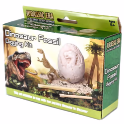Dinosaur Fossil Digging Kit Playset With Mystery Dinosaur