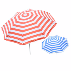 Tilting Umbrella Parasol Sun Shade Protection UPF40 - Colour May Vary