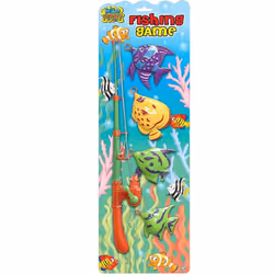 Hello Fishy- fishing Game With 4 Fish (5 Pieces)