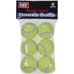 M.Y Royal Court Pack of 6 Tennis Balls