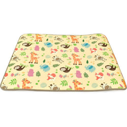 KandyToys 1.5m x 1.2m Baby Play Mat - Padded Waterproof Nursery Mat