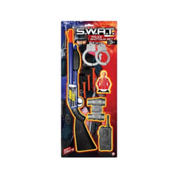 8 Piece S.W.A.T Team Gun Set Kids Police Role Play Fancy Dress