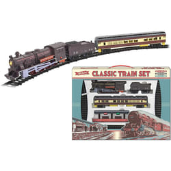 Classic/Retro - TRAIN SET - Plastic - Light & Sound - Battery Operated