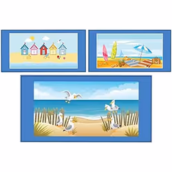 Summer Microfibre Scenic Beach Towel