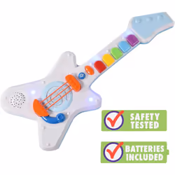 Rock N Roll Light Up & Sounds Guitar Kids Musical Instrument Play Guitar Toy