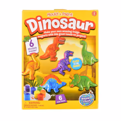Mould And Paint Dinosaurs Craft Set