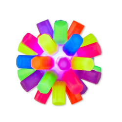 LED Light Up Spikey Digit Ball Bouncy Fidget Toy