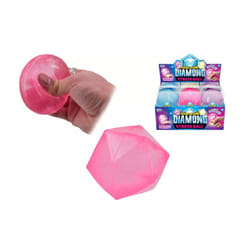 Squeezegems Diamond Squeeze Ball Stress Toy Assorted Colour