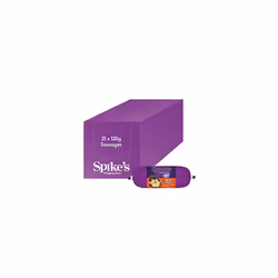 Spike's | Hedgehog Food, Meaty Feast Sausage | 70% Fresh Chicken & Pork | Wheat & Gluten Free with 100% Natural Ingredients | ...