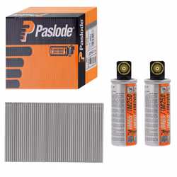 Paslode 16G Stainless Steel 25mm Straight Brad Nails (IM65 / IM250) (2000 Box + 2 Fuel Cells)