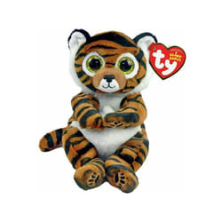 TY OFFICIAL Clawdia the Tiger 6 Bean Plush Beanie Baby with tag