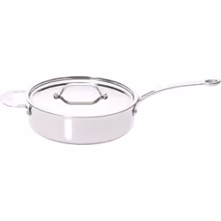 ProWare Stainless Steel Tri-Ply Induction 24cm Saute Pan 2.5 litres