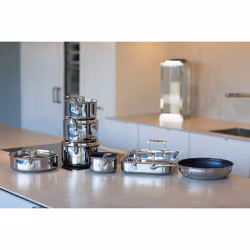 ProWare Stainless Steel Tri-Ply Induction 24cm Saute Pan 2.5 litres
