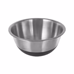 Buckingham Stackable Mixing Bowl Set of 3 Salad Bowls Stainless Steel Non-Slip Base Salad Pasta and Food Prepare