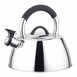Buckingham Induction Whistling Kettle 2.6 L Satin Finish Fast Boiling