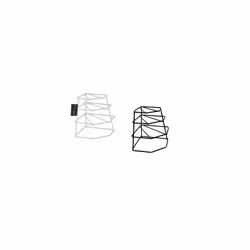 Buckingham 4 Tier Corner Plate Kitchen Organiser - White