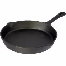 Buckingham Pre-Seasoned Premium Cast Iron Frying Pan Durable Skillet for Healthy Even Heat Distribution Suitable for All Hobs ...
