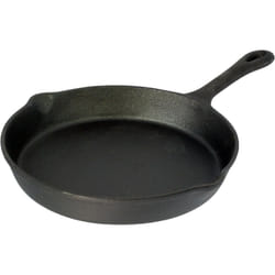 Buckingham Pre-Seasoned Premium Cast Iron Frying Pan Durable Skillet for Healthy Even Heat Distribution Suitable for All Hobs & Ovens - 25 Cm