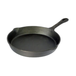 Buckingham Pre-Seasoned Premium Cast Iron Skillet Frying Pan for Healthy Low-Fat Cooking Suitable for All Hobs & Ovens - 20 Cm