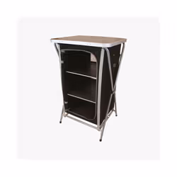 Highlander Easy Fold Portable Camping Cupboard Storage