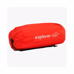 Highlander Explorer Camping Airbed with Footpump | Red