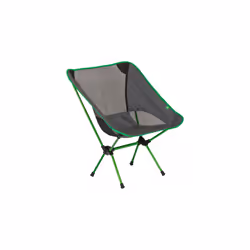 folding chair 66 x 54 cm aluminium/polyester green/grey