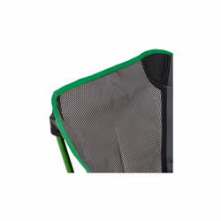 folding chair 66 x 54 cm aluminium/polyester green/grey