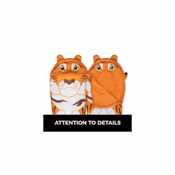 Kids Sleeping Bag by Highlander - Mummy Style - Themed Carry Backpack for Easy Transportation - Lightweight and Warm - Perfect for Camping, Hiking,