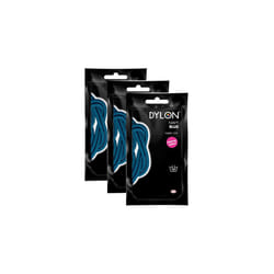 3 x Dylon Hand Fabric Dye Sachet - Navy Blue