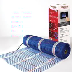 Warmup Electric Underfloor Heating Sticky Mat Kit Red Floor Cable 200W/m2 - 10m2