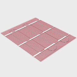 Warmup Electric Underfloor Heating Sticky Mat Kit Red Floor Cable 150W/m2- 2.5m2