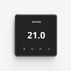 Warmup Element Wifi Smart Underfloor Heating Temperature System Controller Dark