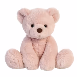 Aurora, 01796, Avery Teddy Bear, Eco-friendly soft toy, Dusty Pink