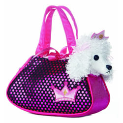 8" Purple Fancy Pal Poodle In A Bag - Auror Pals New Plush Toy 8inch Soft -  aurora fancy pals poodle new plush toy 8inch soft