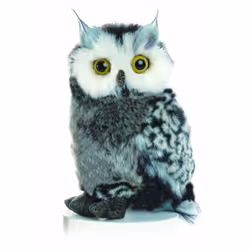 9" Flopsie Great Horned Owl Soft Toy - Aurora 9inch New - aurora great horned owl 9inch new