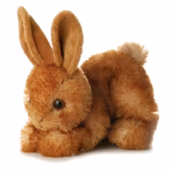 8" Brown Mini Flopsie Bitty Bunny Soft Toy - Aurora Teddy Rabbit 8inch -  flopsie aurora bitty bunny soft teddy mini rabbit 8 ...